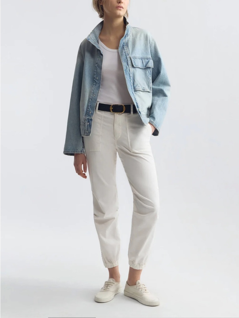 Nili Lotan Military Utility Cotton Pant